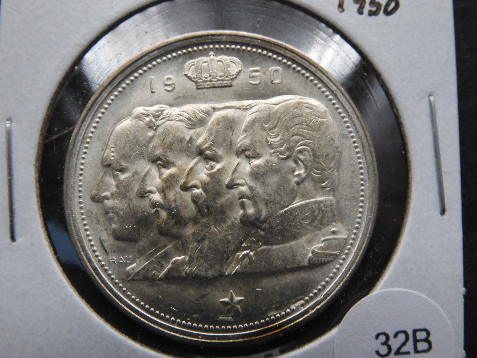 1950 Belgium 100 Francs.: 1950 Belgium 100 Francs.