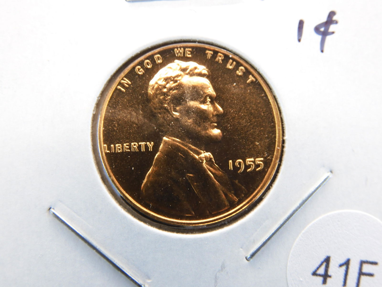 1955 Gem Proof Lincoln 1c. (1 of 3)