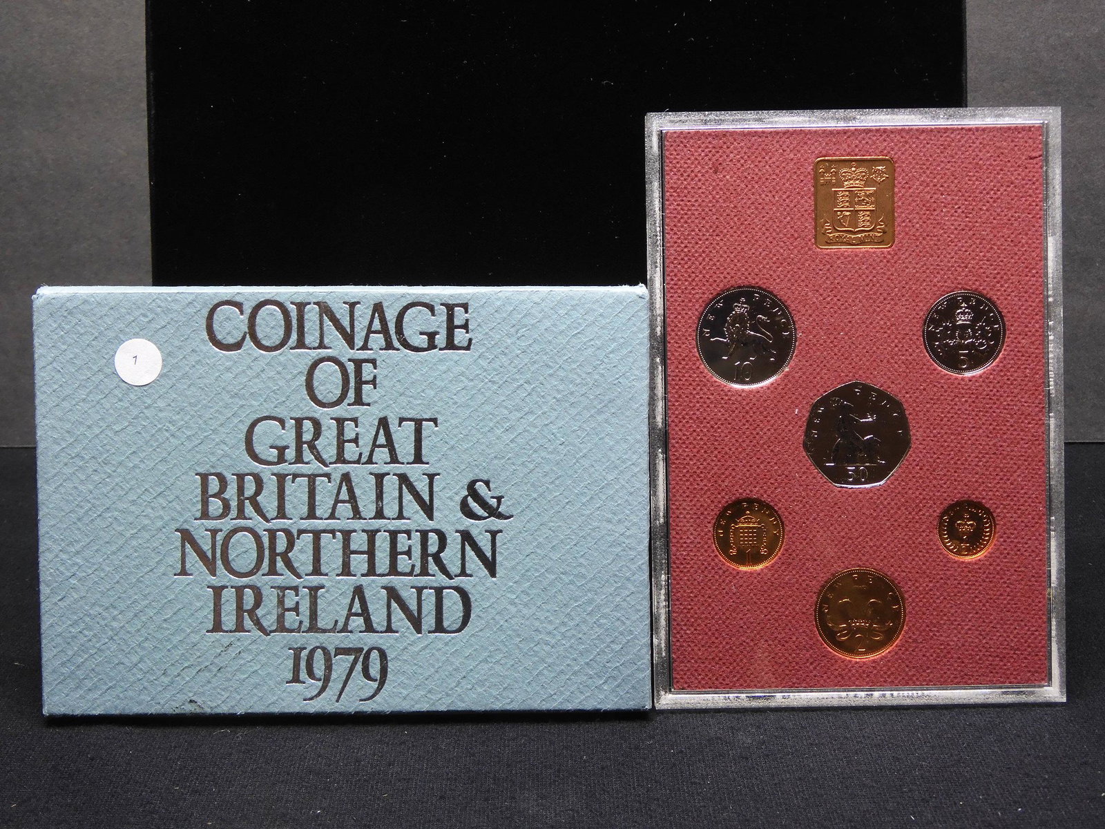 1979 Great Britain & Northern Ireland 6-coin set. (1 of 3)