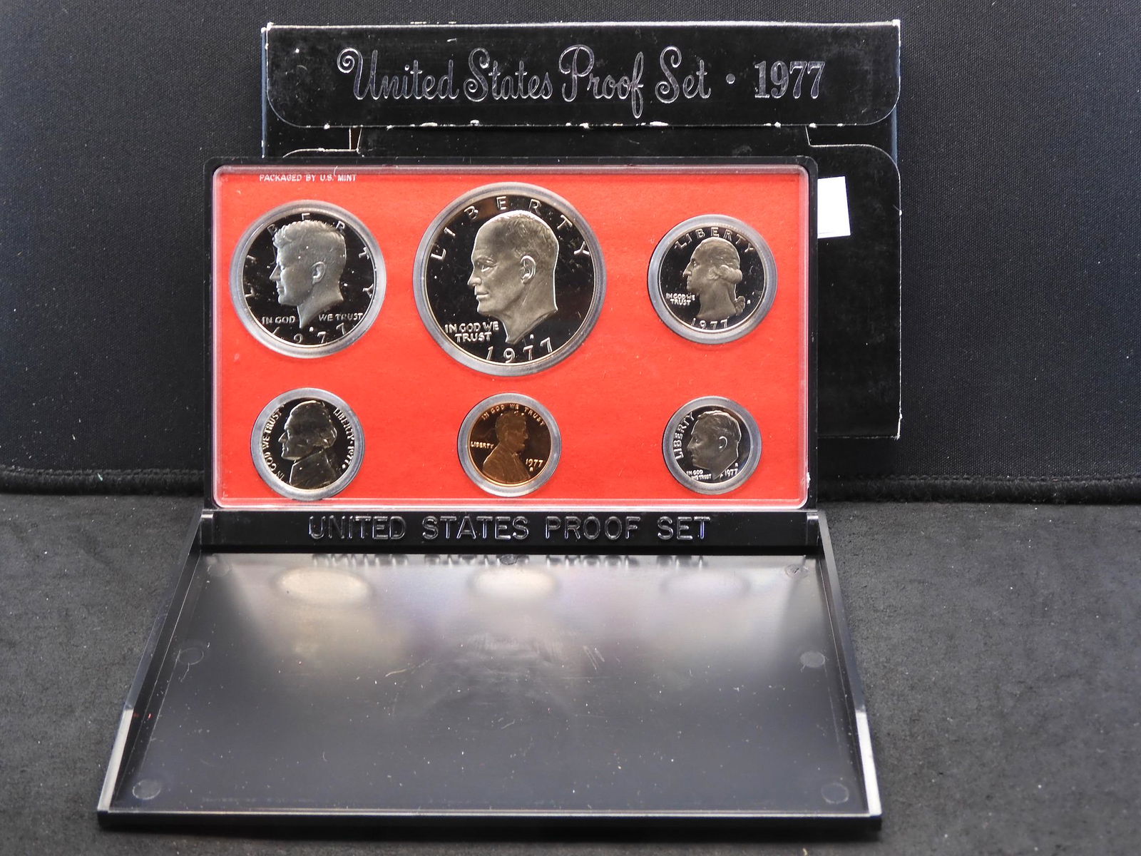 1977-S SU.S. Proof Set OGP w/Ike Dollar (1 of 3)