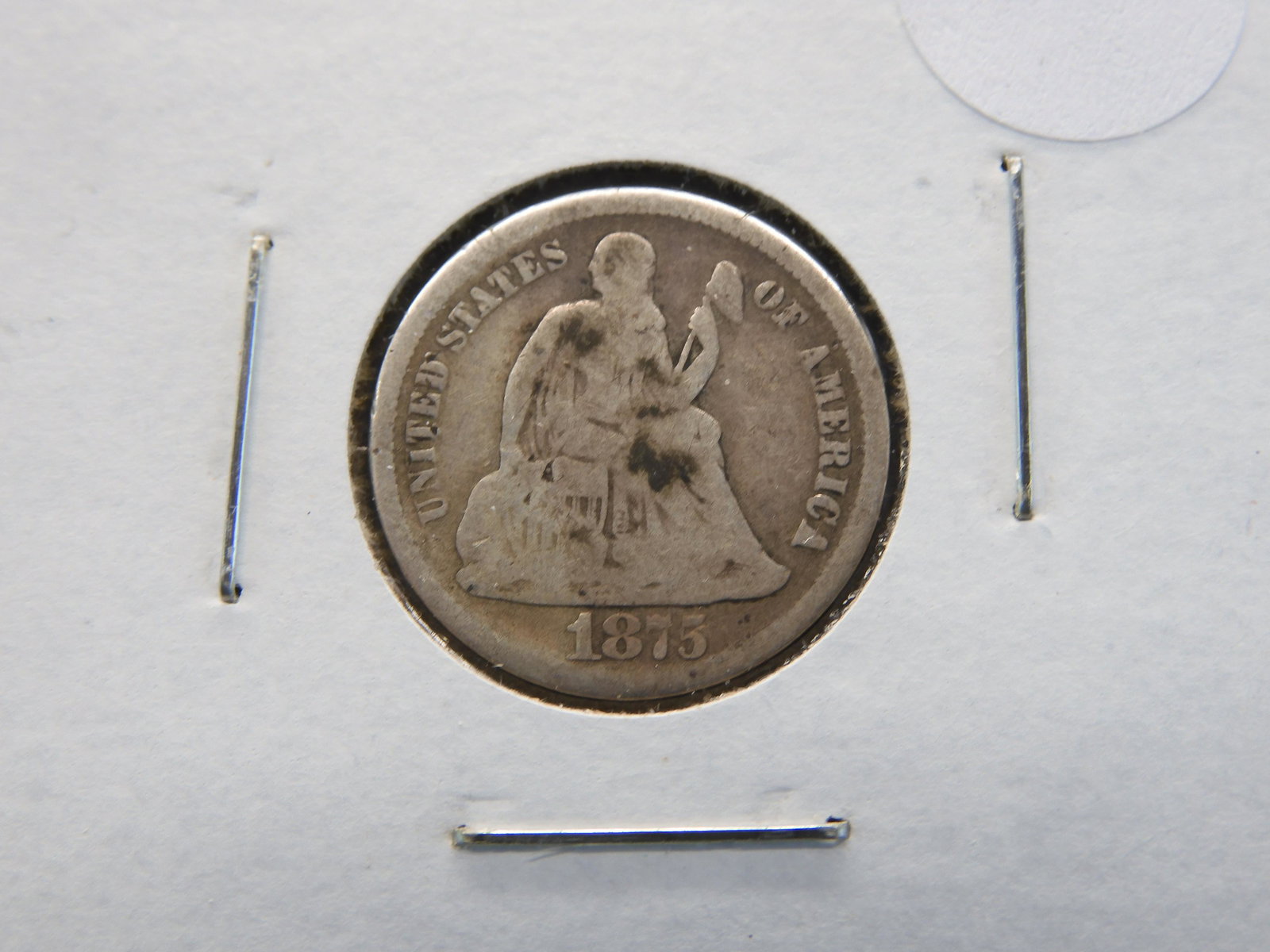 1875-CC Seated Liberty Dime (1 of 3)