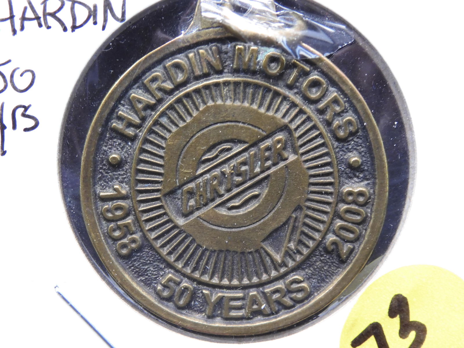 Mt. Victory Keychain Harden Motors - 50 Years: Mt. Victory Keychain Harden Motors - 50 Years