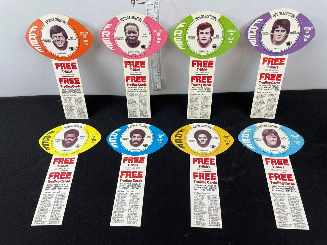1976 Pepsi Cola Football Discs With Tabs Lot of 20 - (1 of 6)