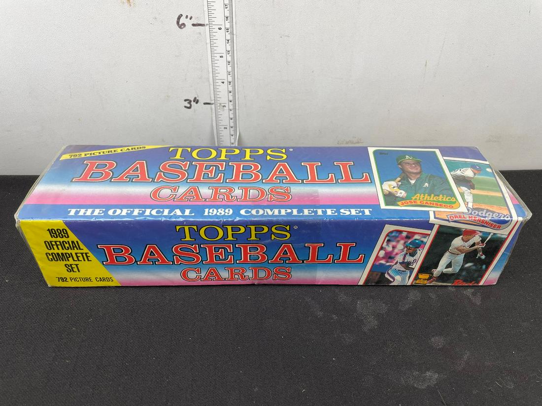 1989 Topps Baseball Unopened Factory Sealed Complete (1 of 2)