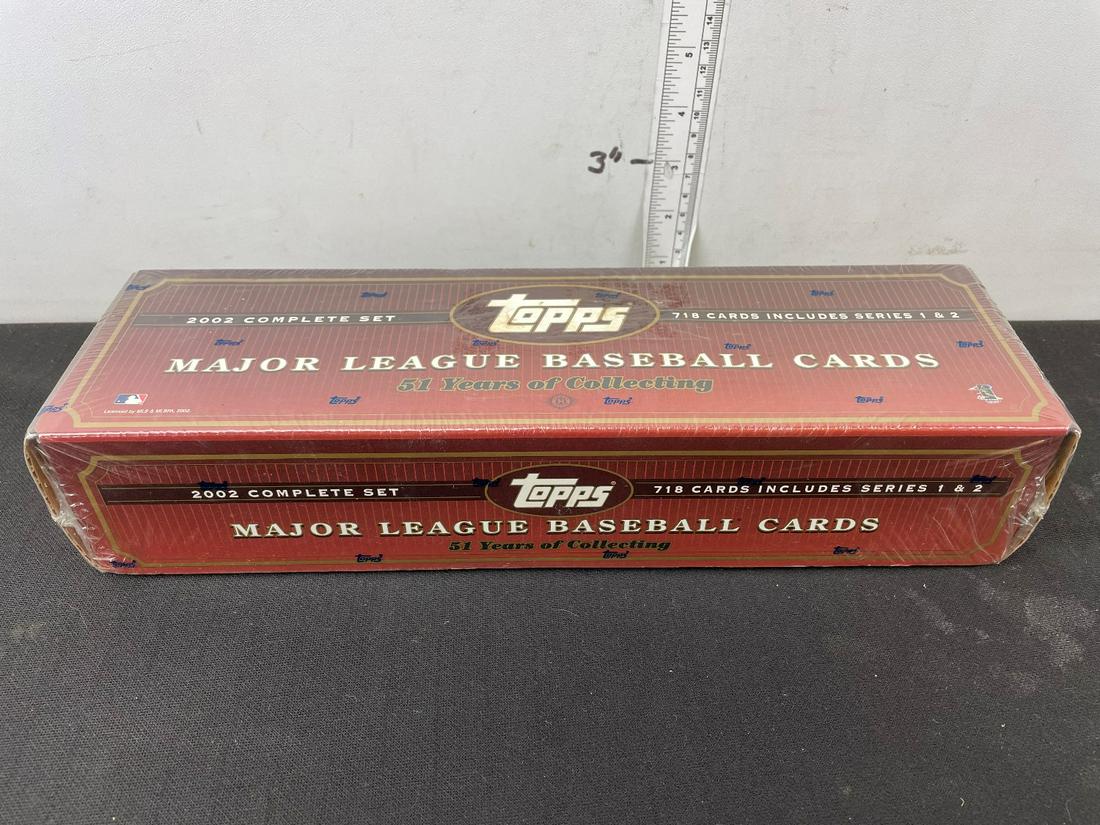 2002 Topps Baseball Unopened Factory Sealed Complete (1 of 2)
