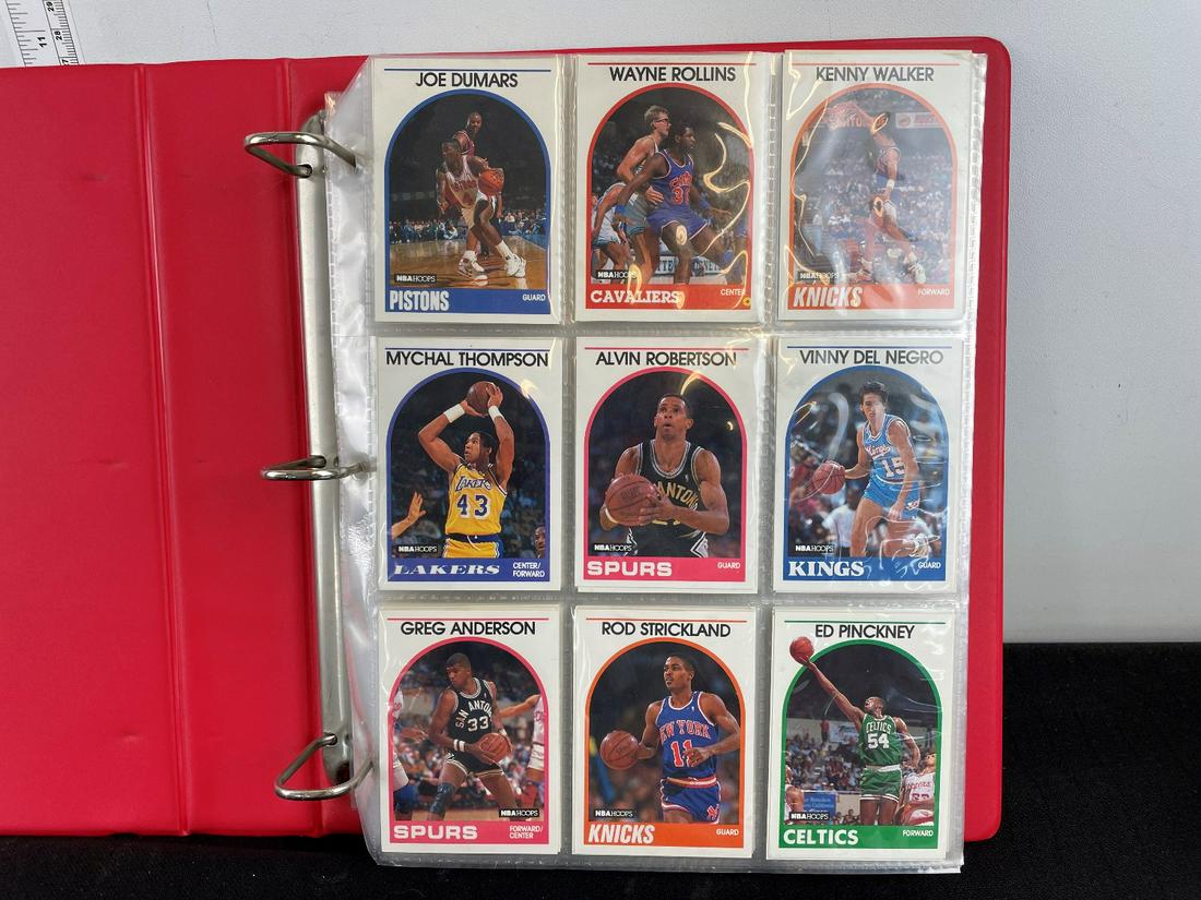1989-90 NBA Hoops Basketball Partial Set - David (1 of 5)