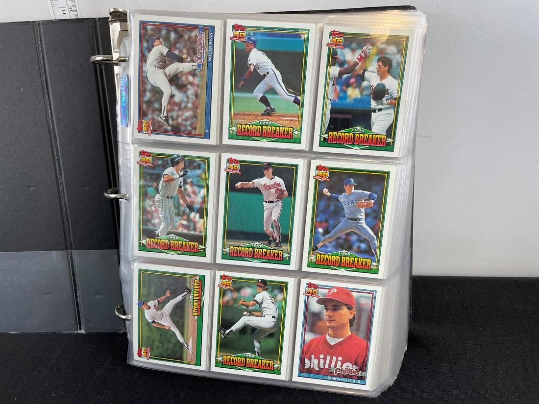 1991 Topps 40th Anniversay Baseball Near Complete Set - (1 of 5)