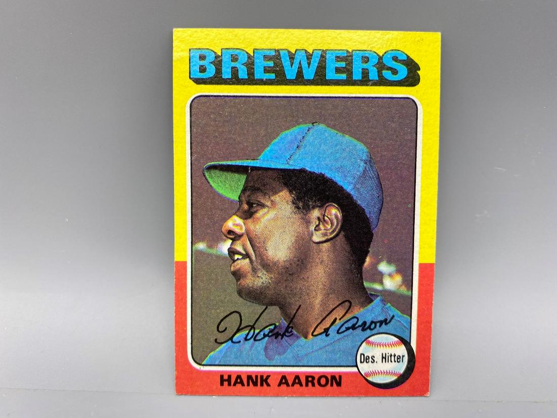 1975 Topps Hank Aaron #660 (1 of 2)