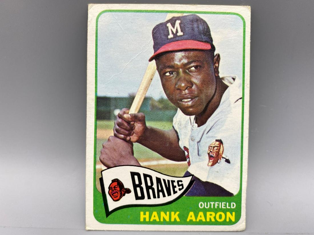 1965 Topps Baseball Hank Aaron #170 (1 of 2)
