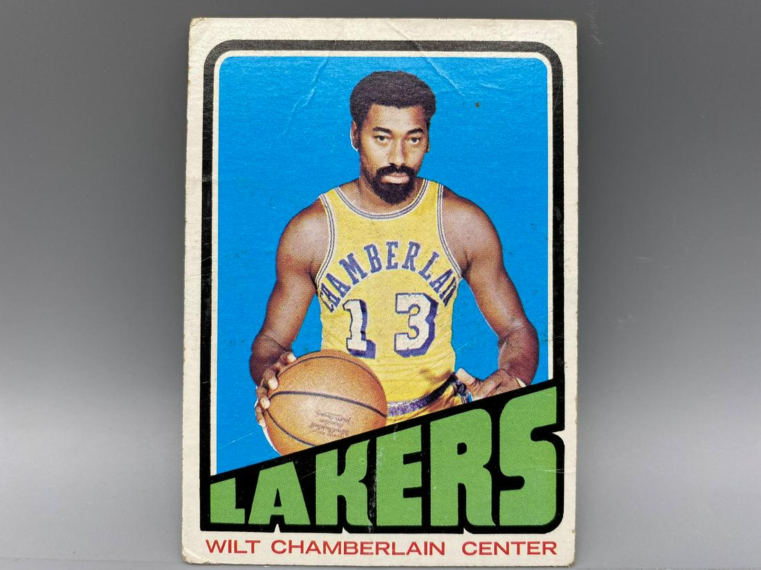 1972-73 Topps Basketball Wilt Chamberlain #1 (1 of 2)