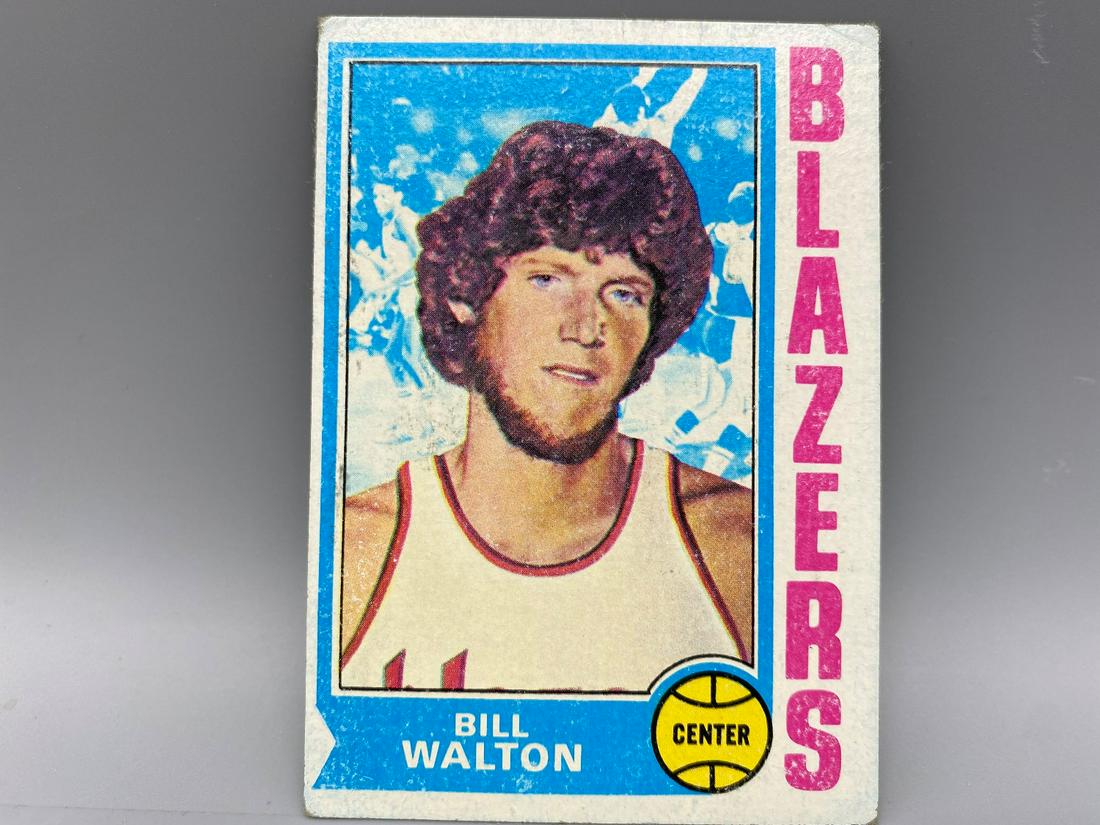 1974-75 Topps Basketball Bill Walton RC #39 (1 of 2)