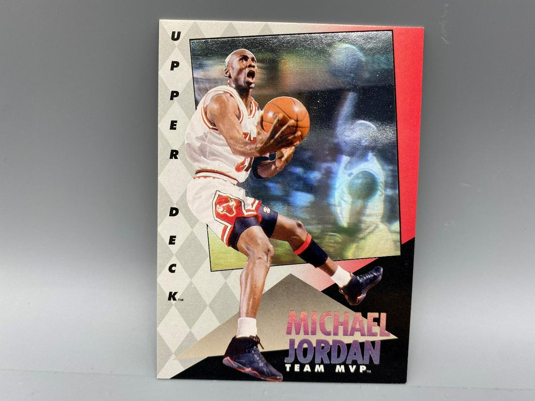 1993 Upper Deck Team MVP Michael Jordan #4 (1 of 2)