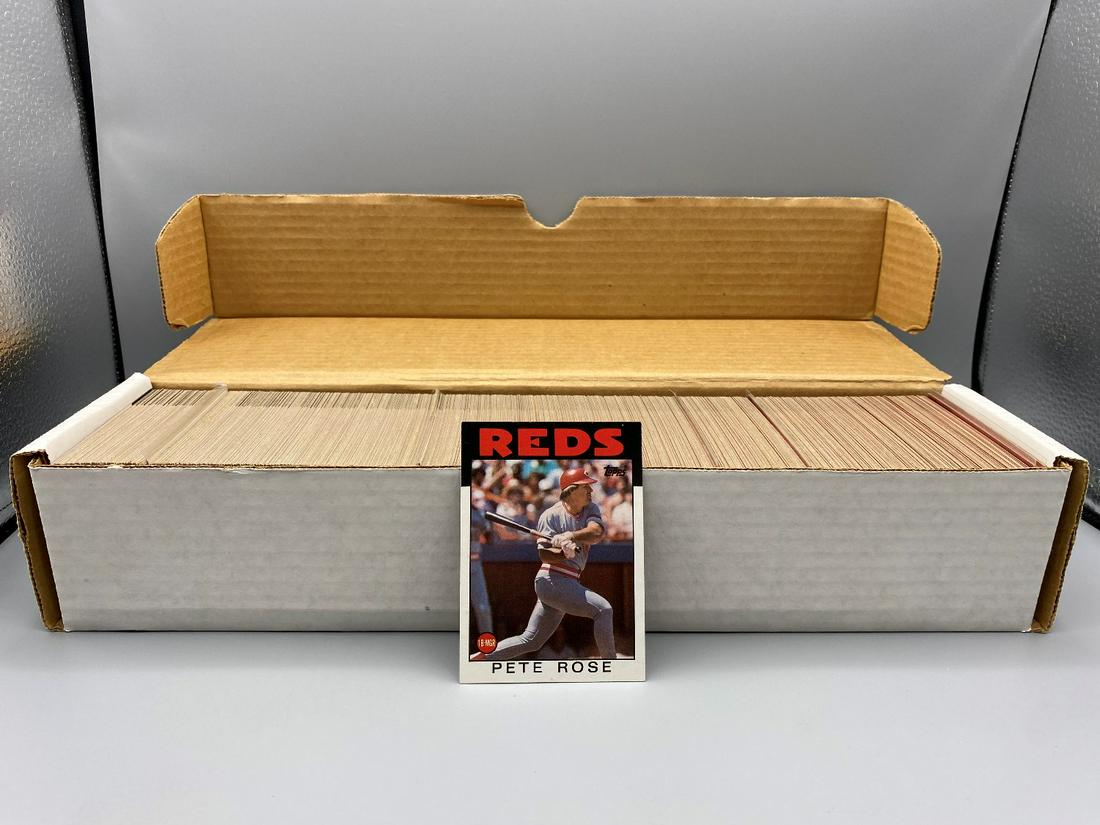 1986 and 1987 Topps Baseball sets - Barry Bonds RC (1 of 3)