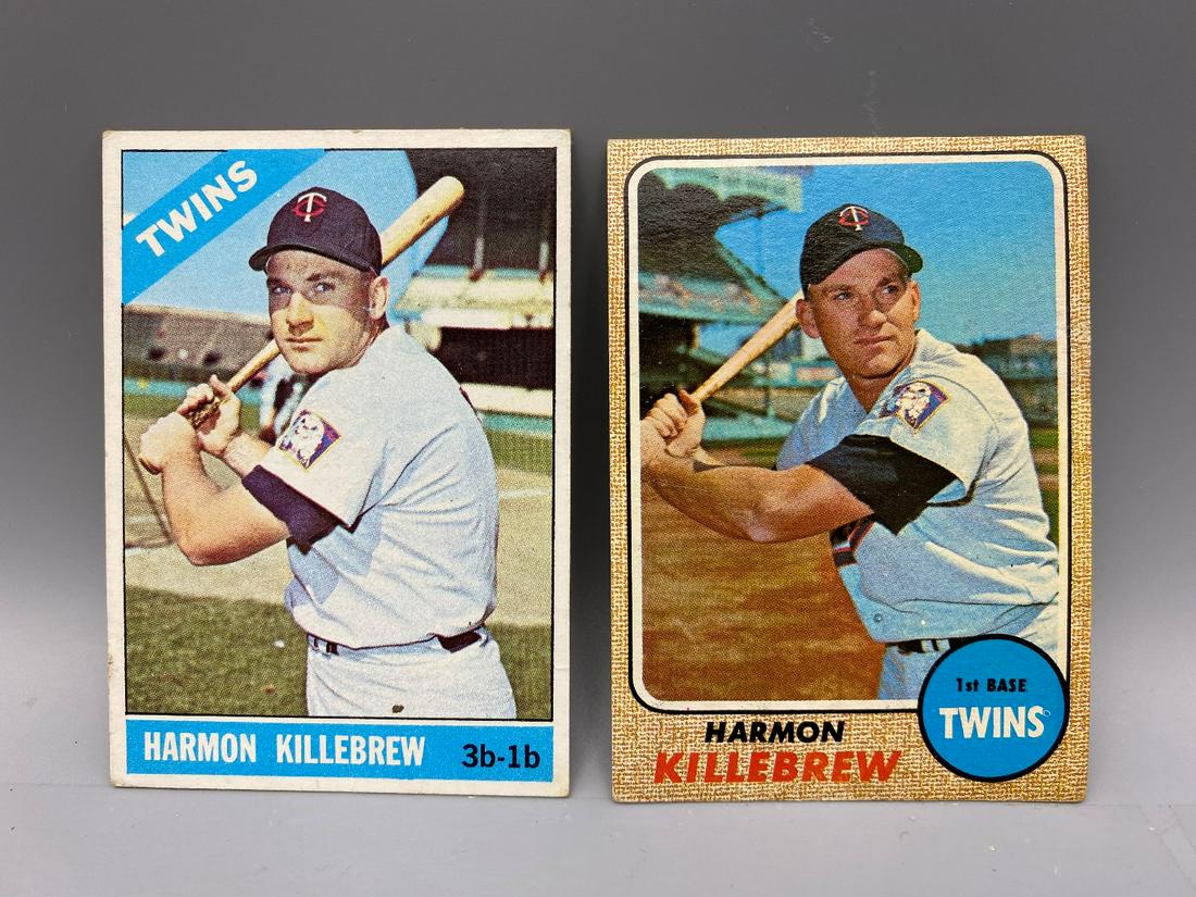 1966 & 1968 Topps Harmon Killebrew (1 of 2)