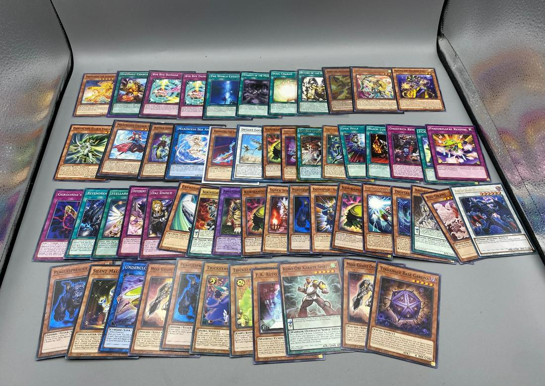 Lot of 57 Yu-Gi-Oh first edition cards - spell (1 of 1)
