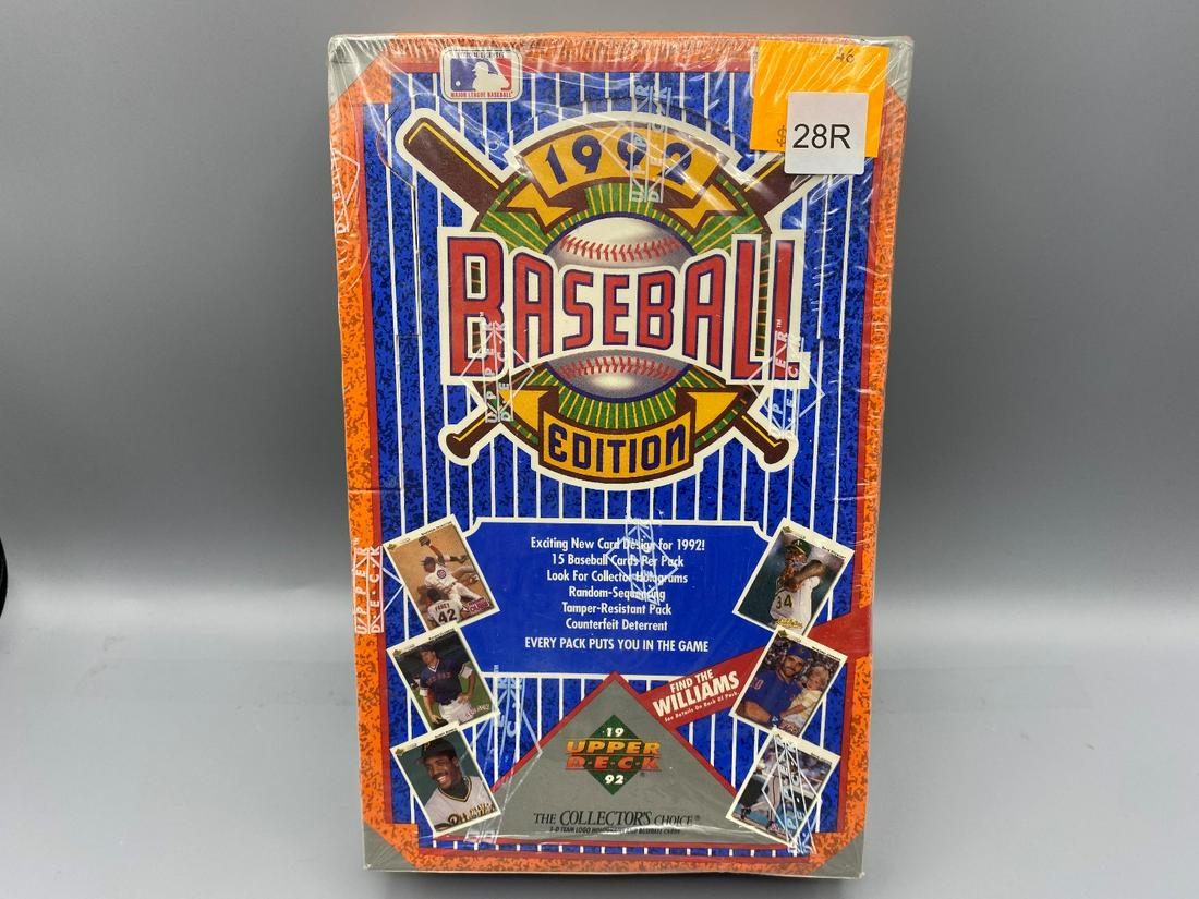 1992 Upper Deck Baseball Unopened Box (1 of 4)
