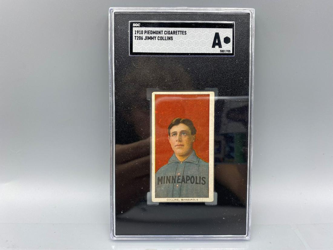 1909 T206 JIMMY COLLINS / PORTRAIT - HOF / SGC "A" (1 of 2)