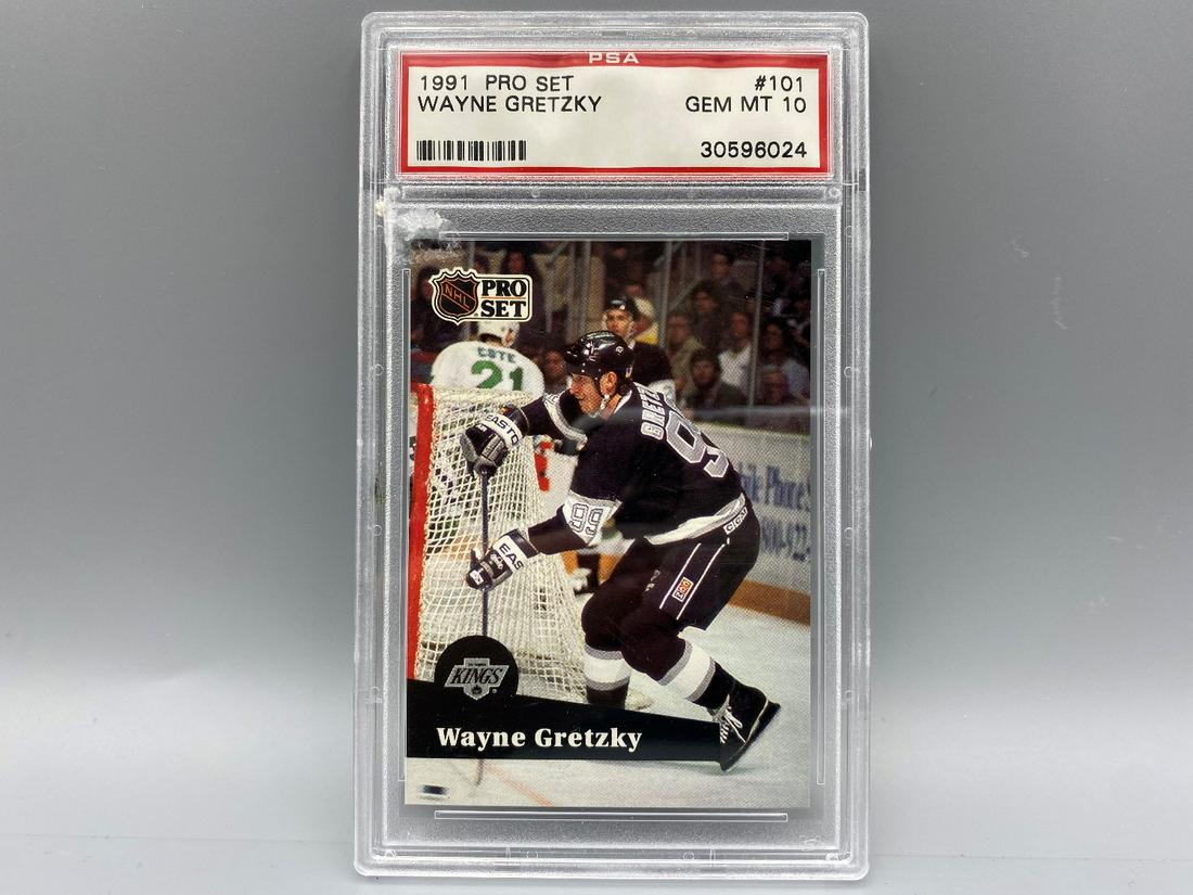 1991 Pro Set Wayne Gretzky #101 PSA 10 (1 of 2)