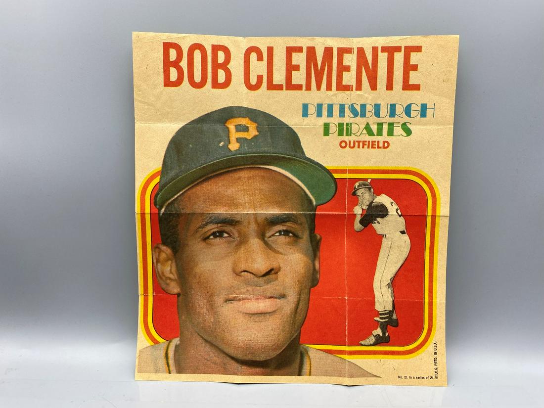 1970 Topps Posters Roberto Clemente #21 (1 of 2)