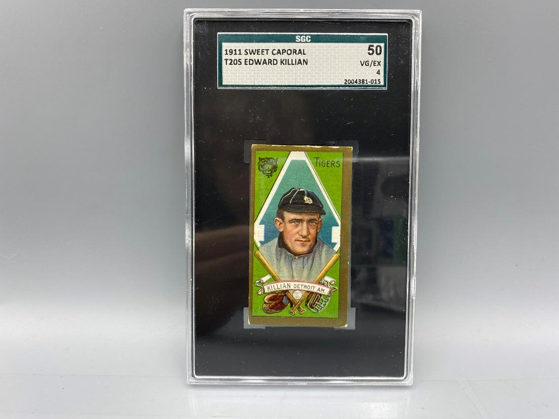 1911 T205 EDWARD KILLIAN / SGC 4 - VGEX (1 of 2)
