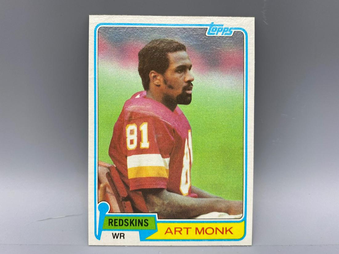 1981 Topps Football Art Monk RC #194 (1 of 2)