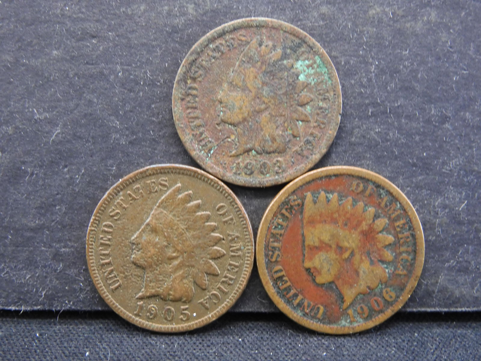 1903/1905 & 1906 INDIAN HEAD PENNIES! (1 of 2)