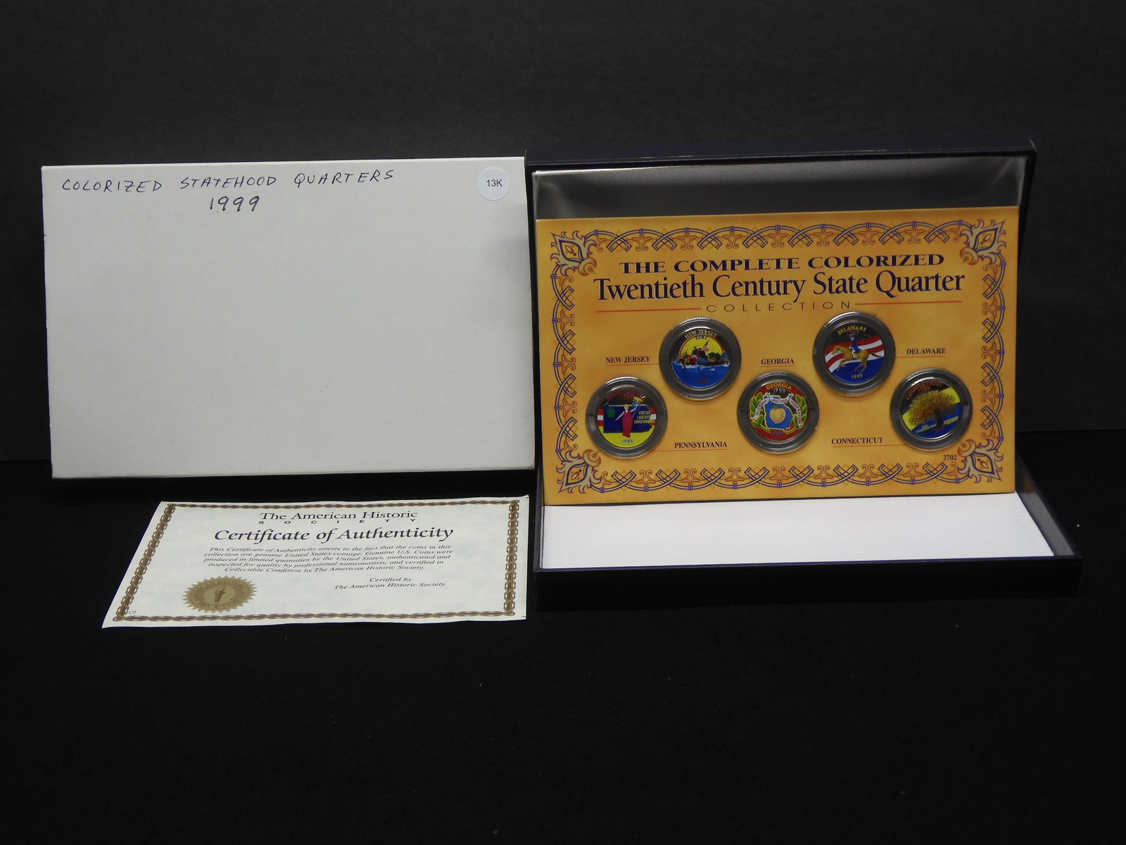 The Complete Colorized Twentieth Century State Quarters (1 of 4)