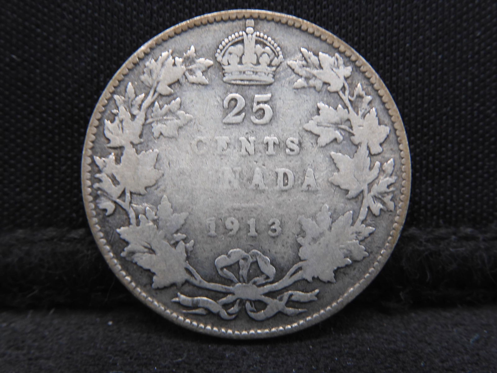 1913 Canada Semi-Key Date Sterling (92.5%) Silver (1 of 2)