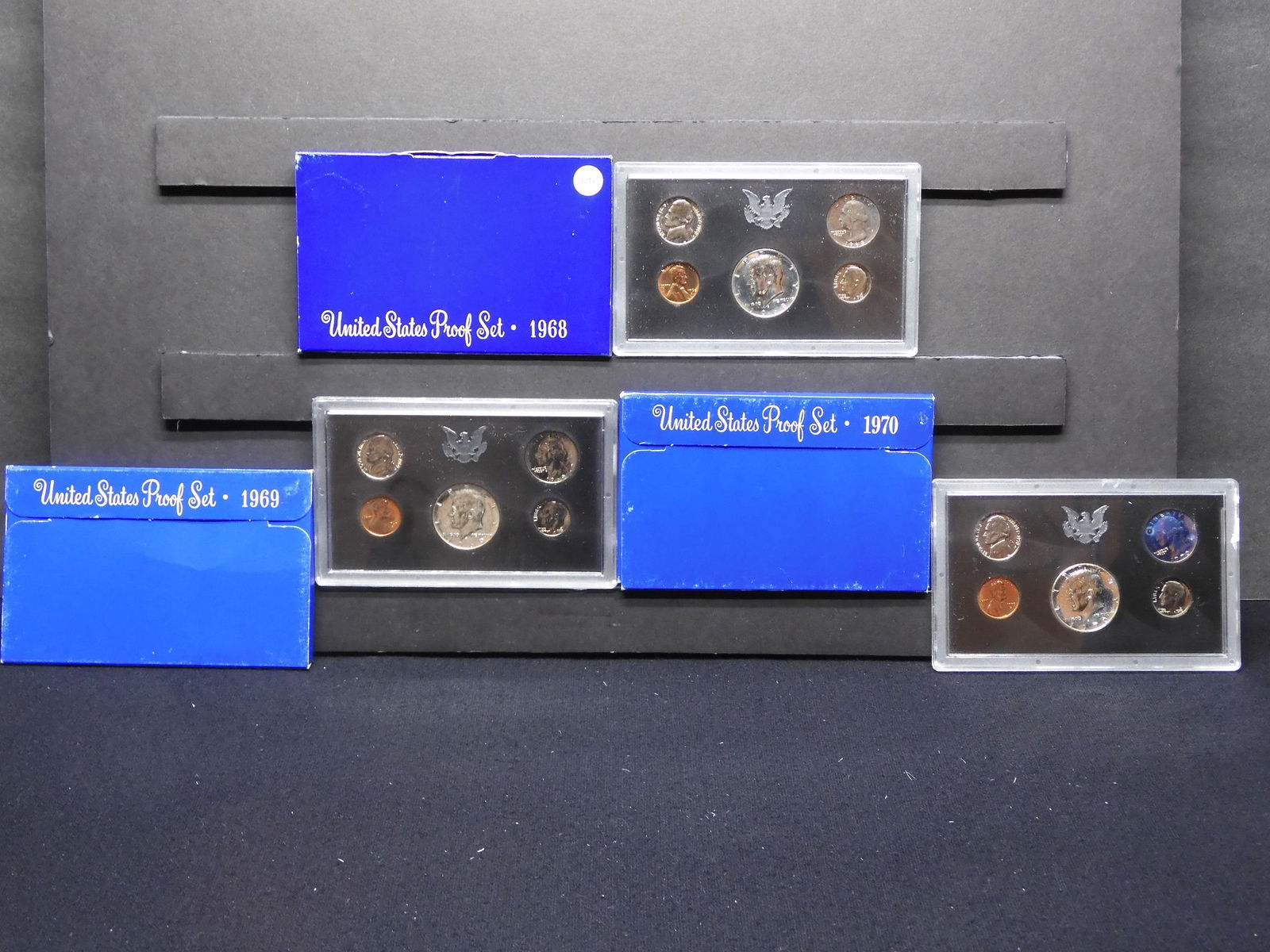 1968-S, 1969-S & 1970-S United States 5-Coin Proof (1 of 7)