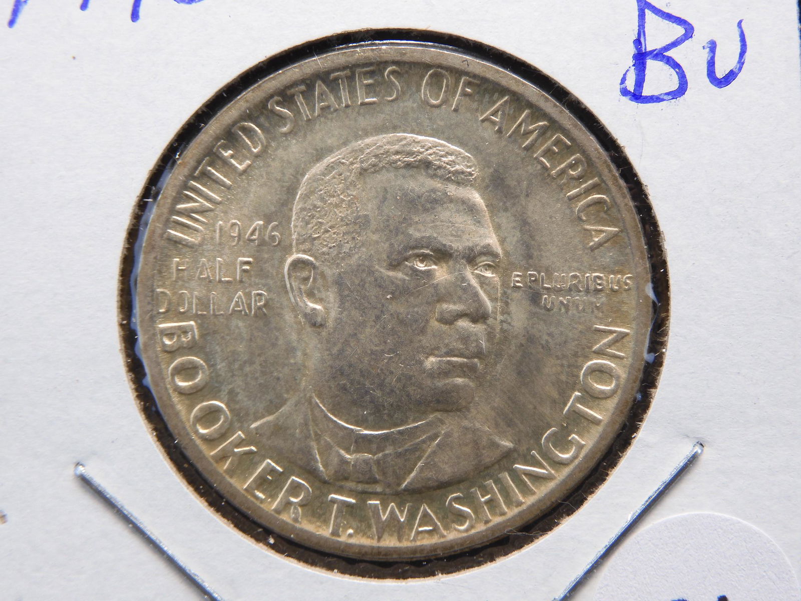 1946 Booker T. Washington Commemorative Half.  Choice (1 of 3)