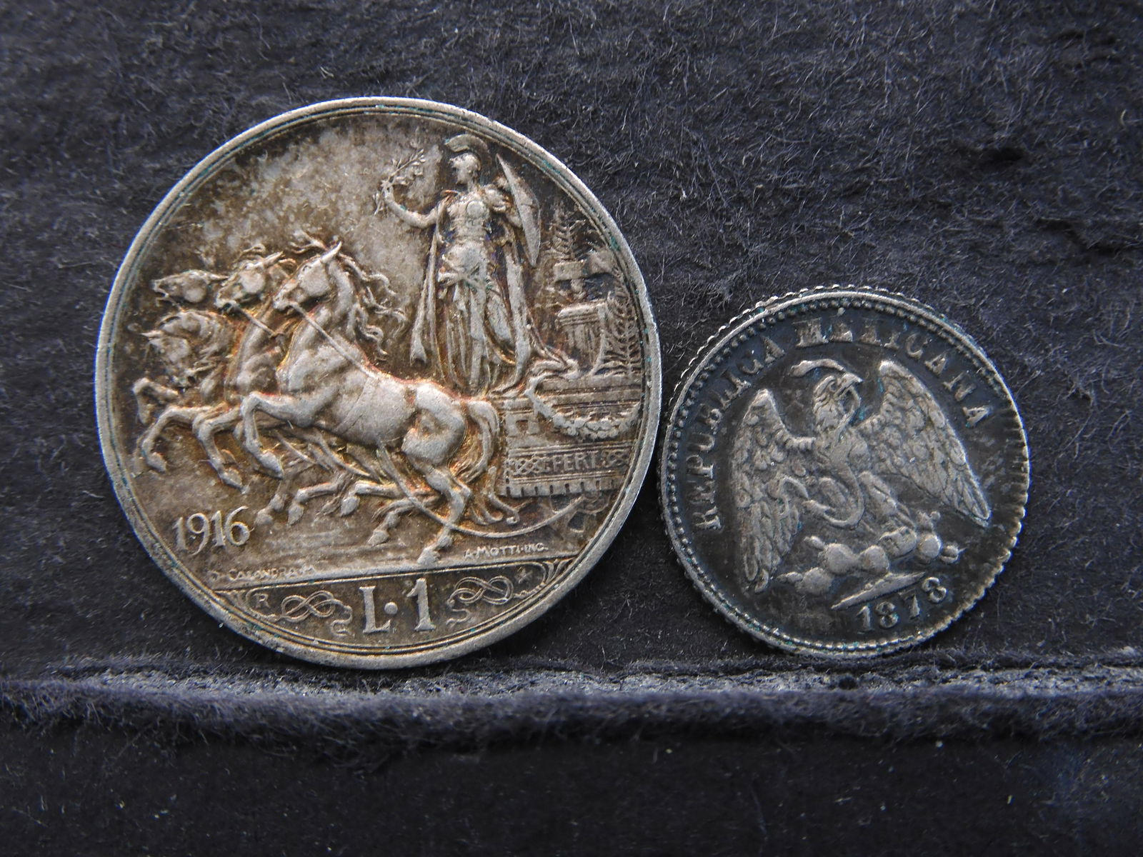 2 scarce foreign silver coins (1 of 2)