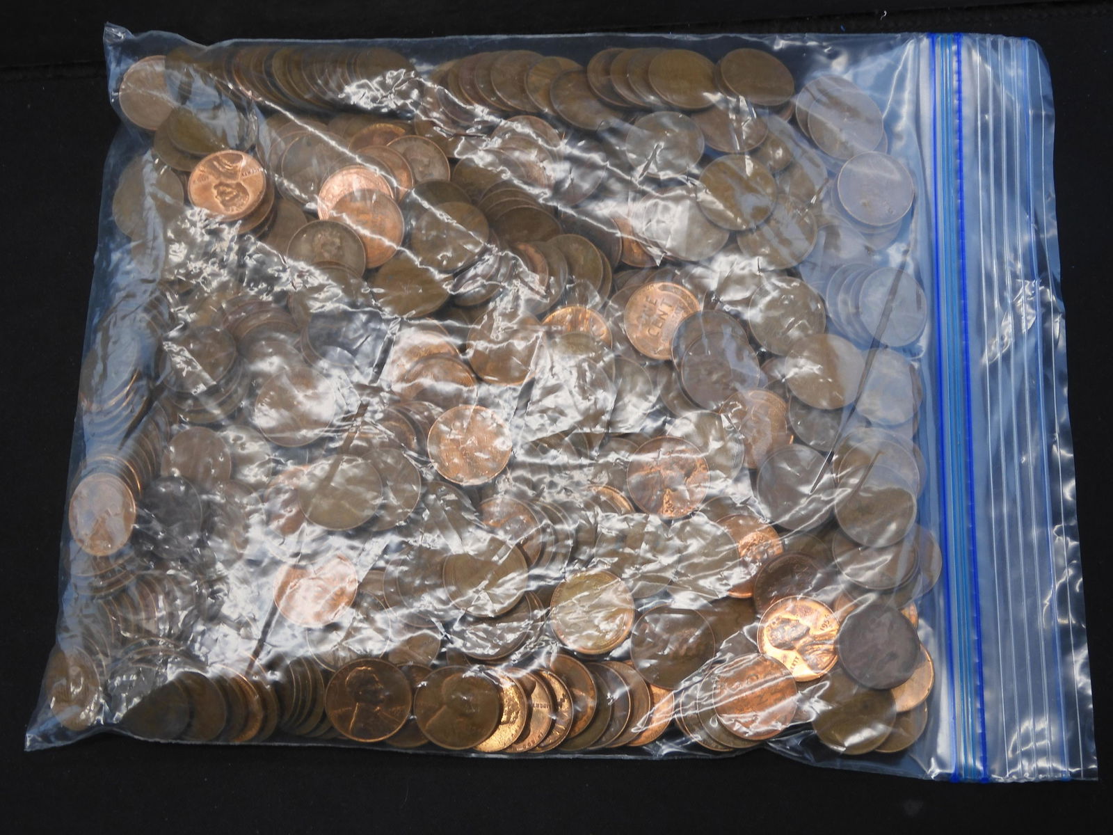 500 Lincoln Wheat Cents (1 of 5)