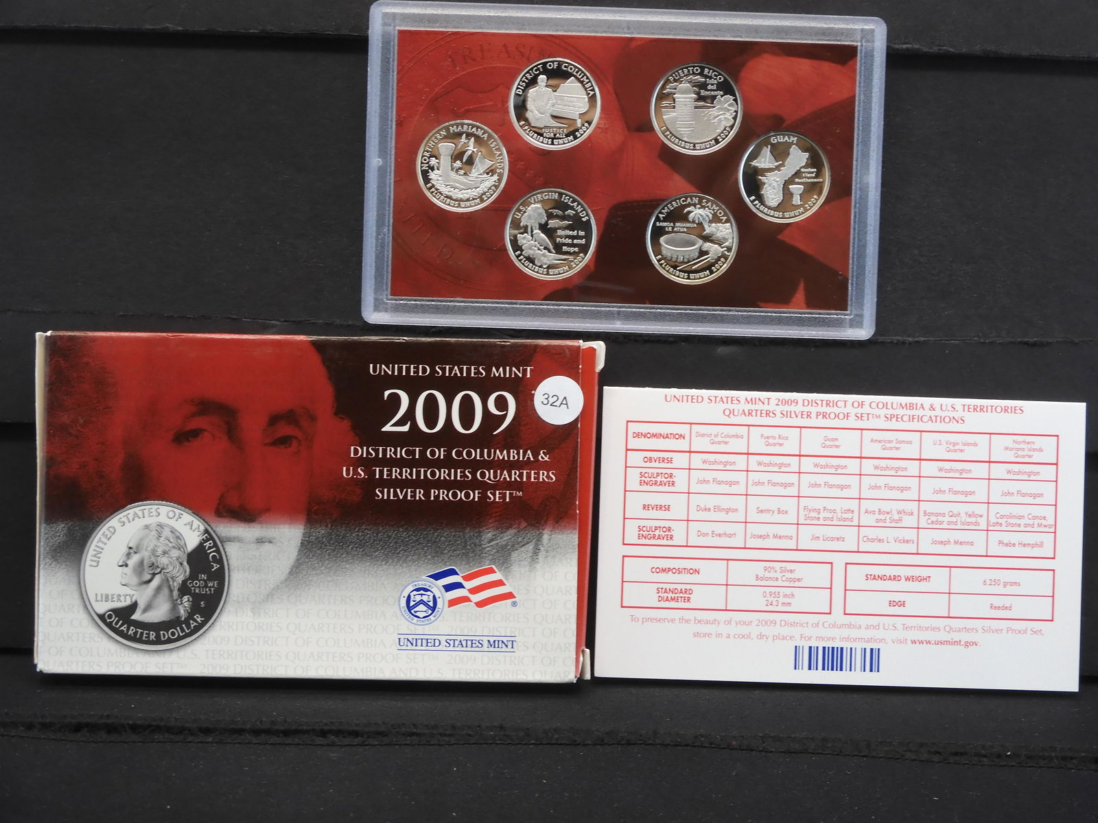 2009-S US Mint District of Columbia & US Territories (1 of 4)