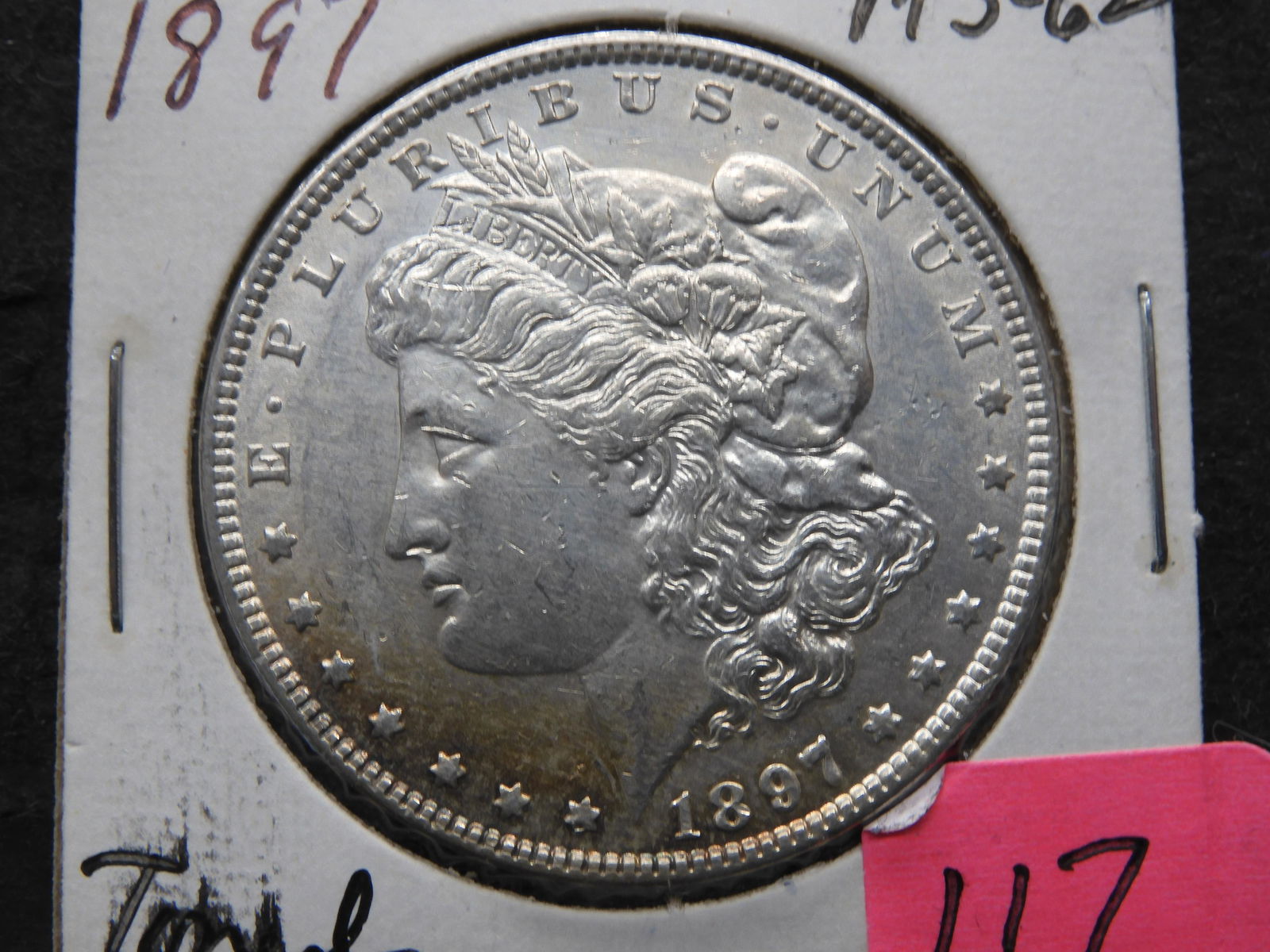 1897 Morgan Dollar MS 62 (1 of 3)