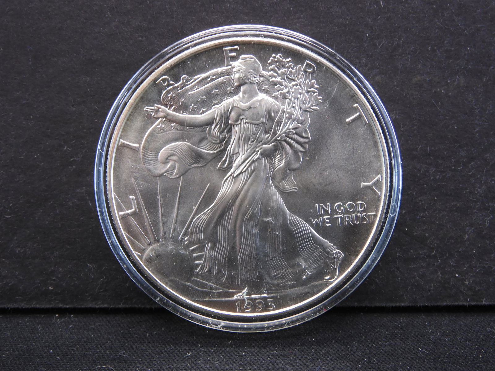 1993 American Silver Eagle One Oz. Fine Silver (1 of 2)