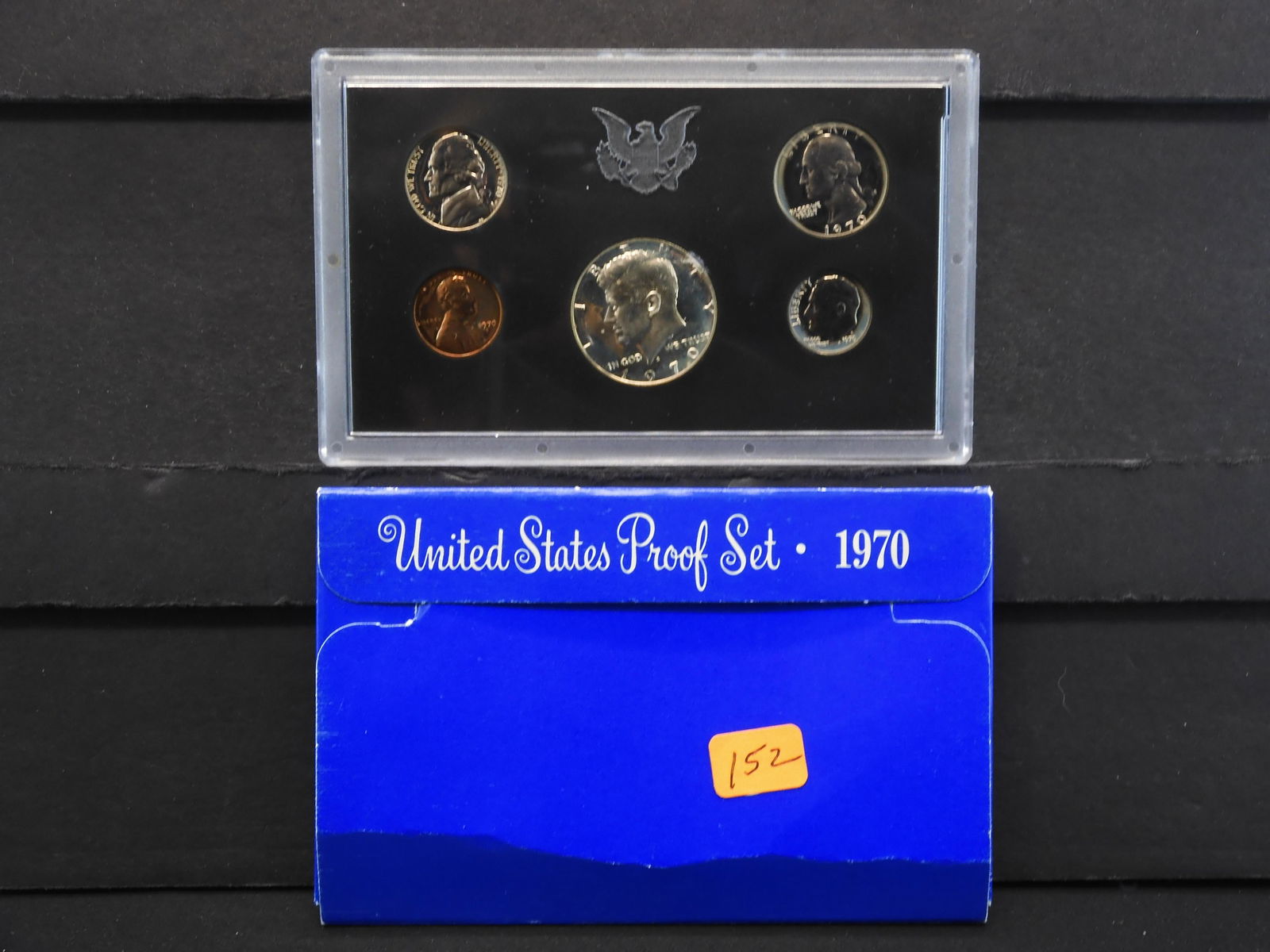1970-S U.S. Proof Set Contains the 40% Silver Kennedy (1 of 3)