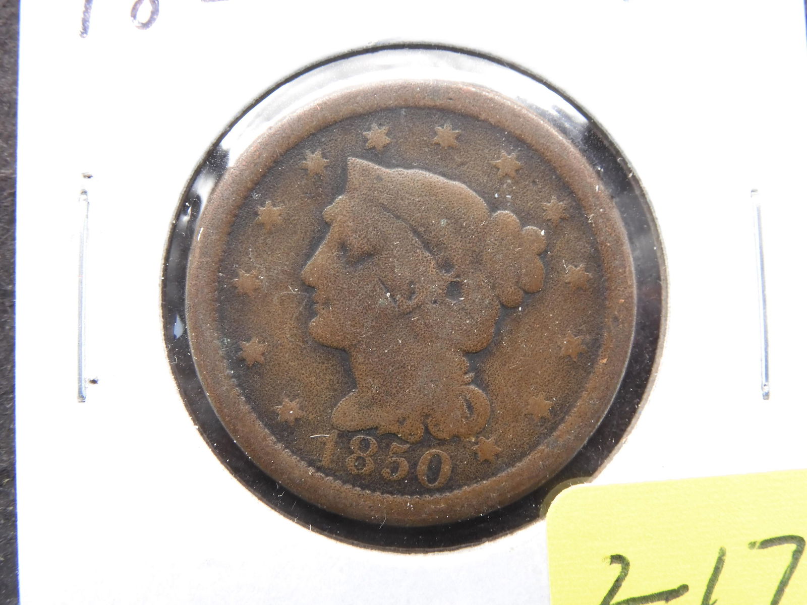 1850 US Large Cent. VG. (1 of 3)