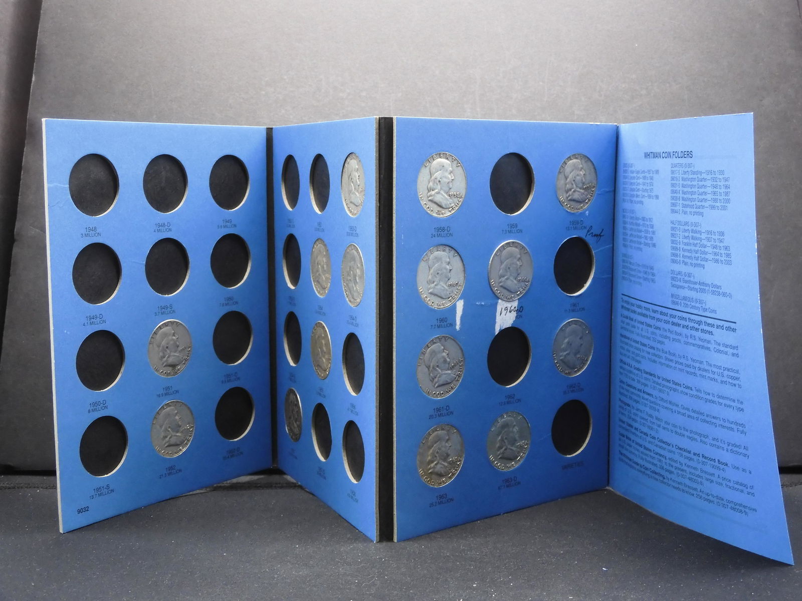 Partial Collection of Franklin Half Dollars - 15 Coins (1 of 8)