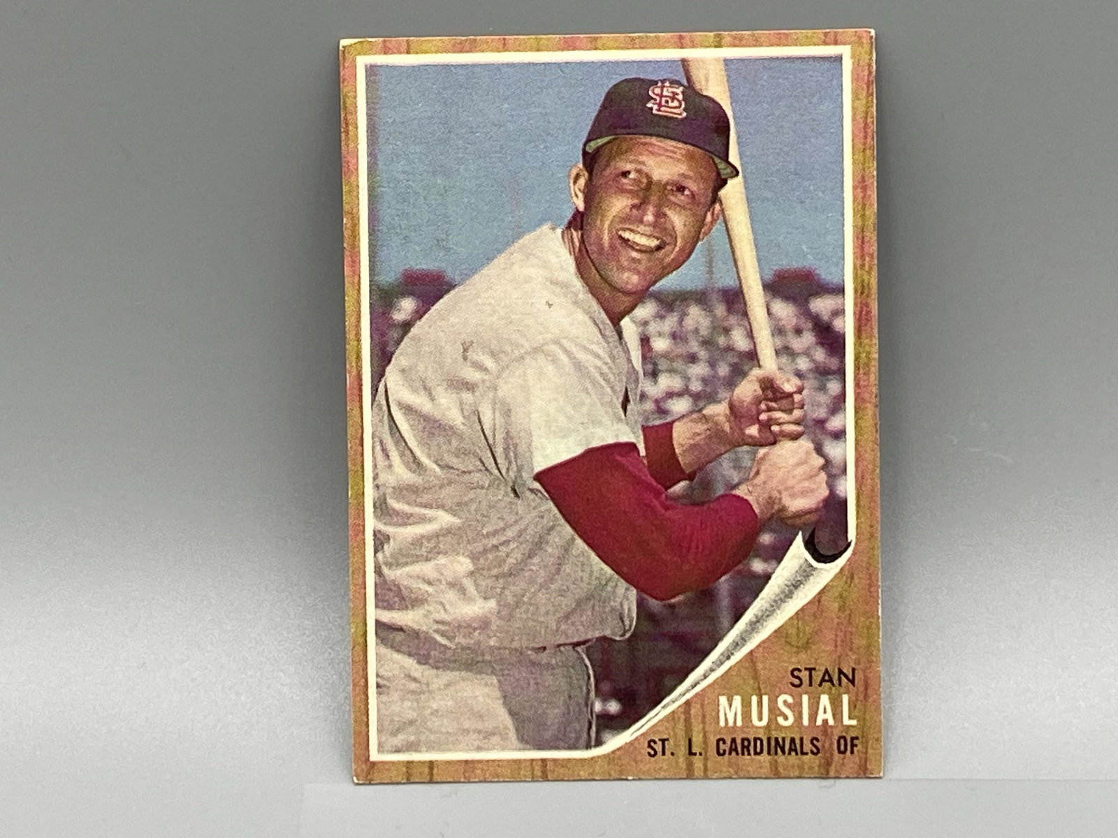 1962 Topps Stan Musial #50: 1962 Topps Stan Musial #50