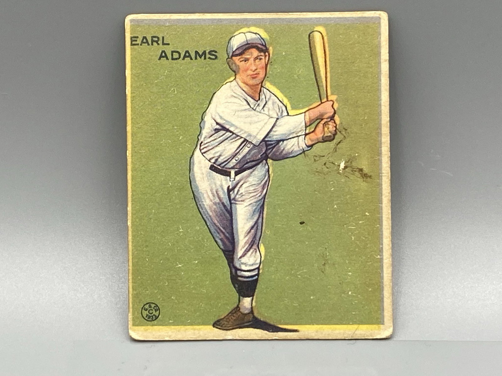1933 Goudey Earl Adams #213: 1933 Goudey Earl Adams #213