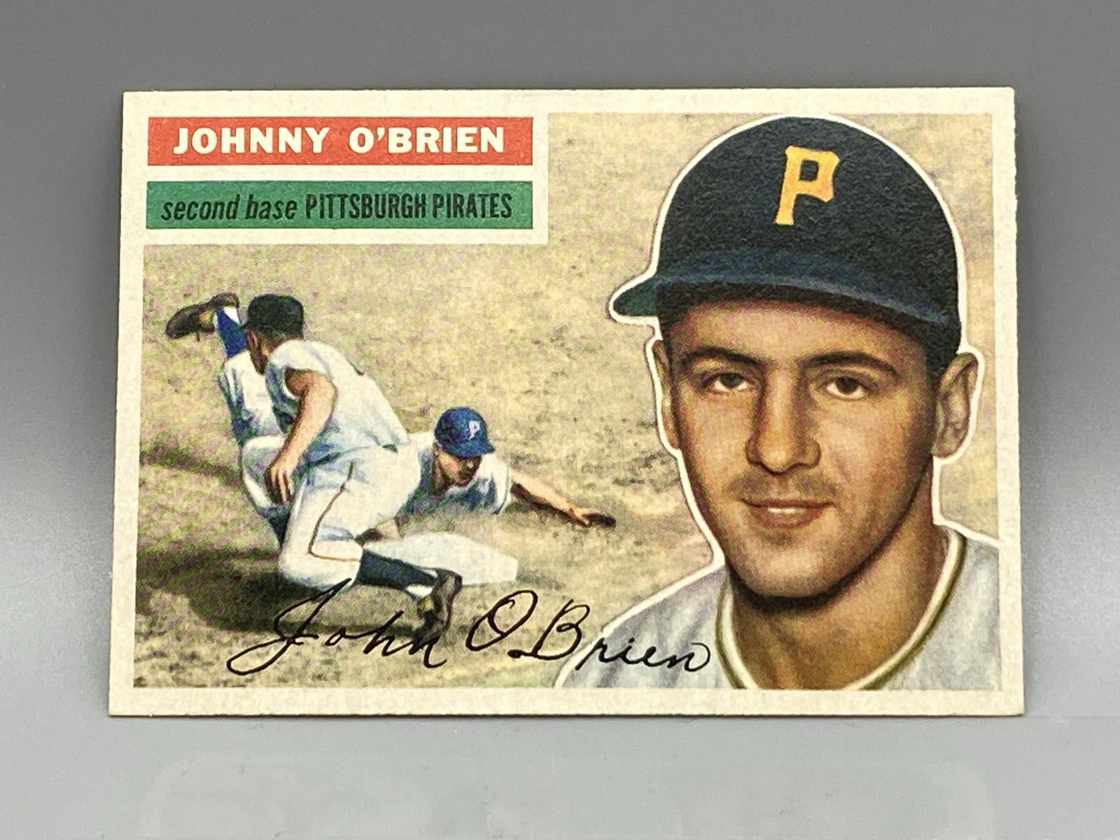 1956 Topps Johnny O'Brien #65: 1956 Topps Johnny O'Brien #65