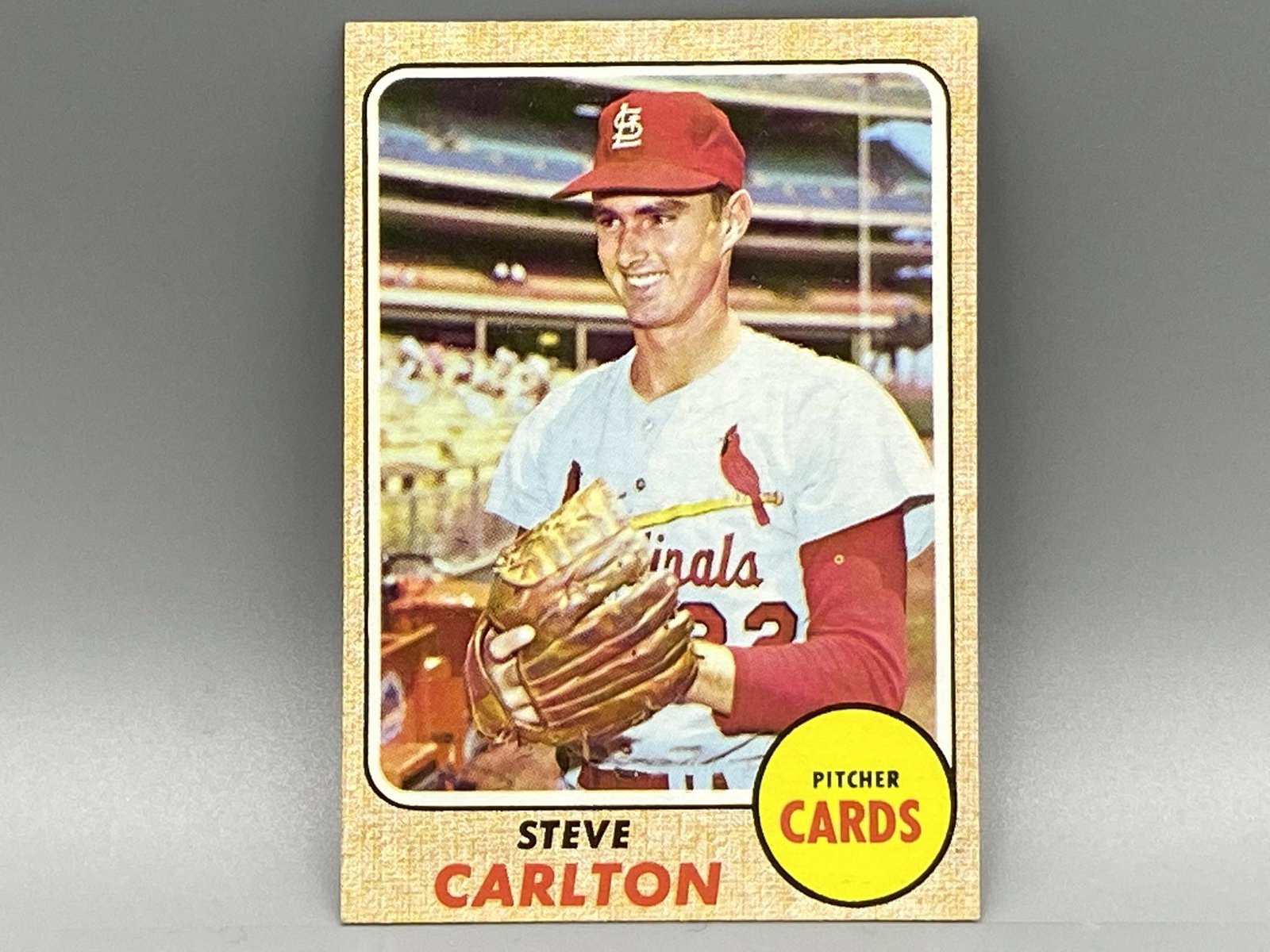 1968 Topps Steve Carlton #408: 1968 Topps Steve Carlton #408