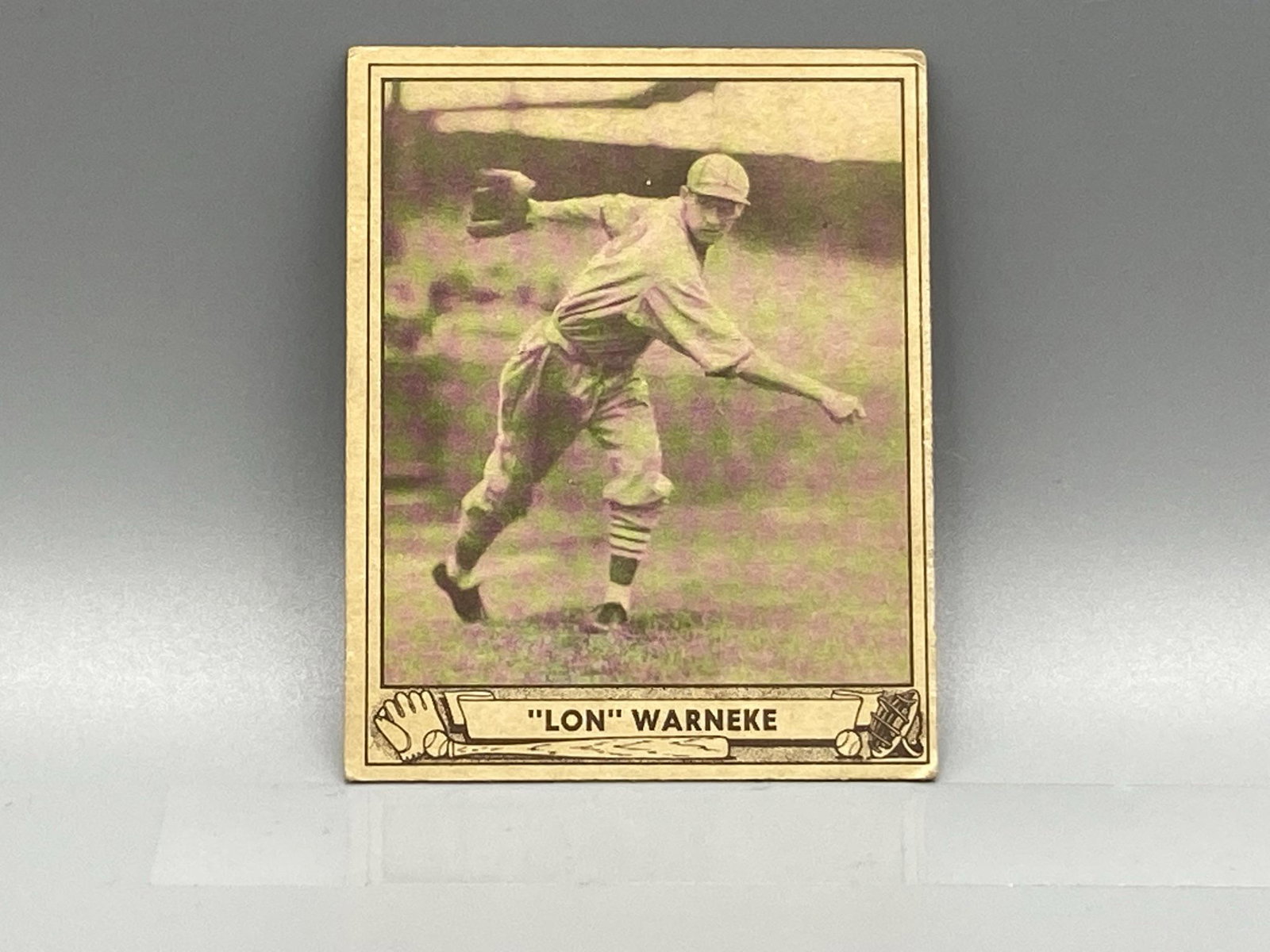 1940 Play Ball Lon Warnecke #114: 1940 Play Ball Lon Warnecke #114