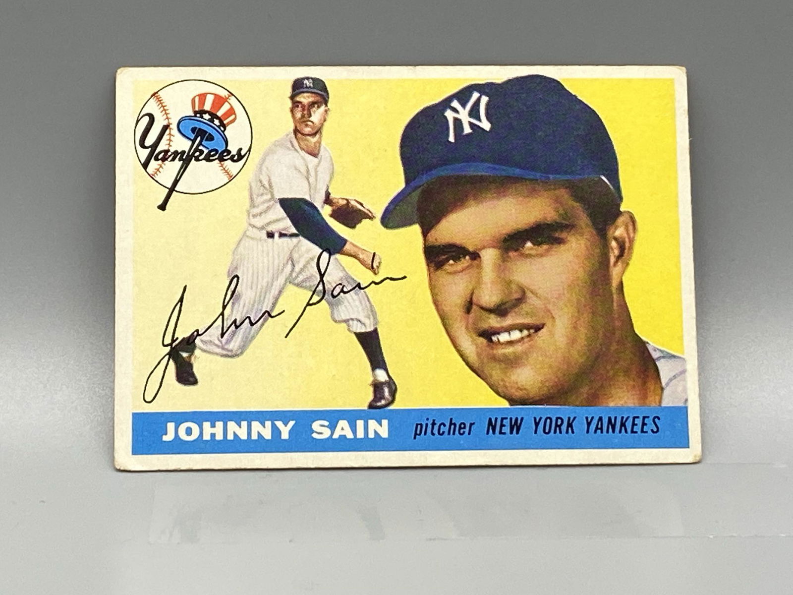 1955 Topps Johnny Sain #193 Tough High Number (1 of 2)