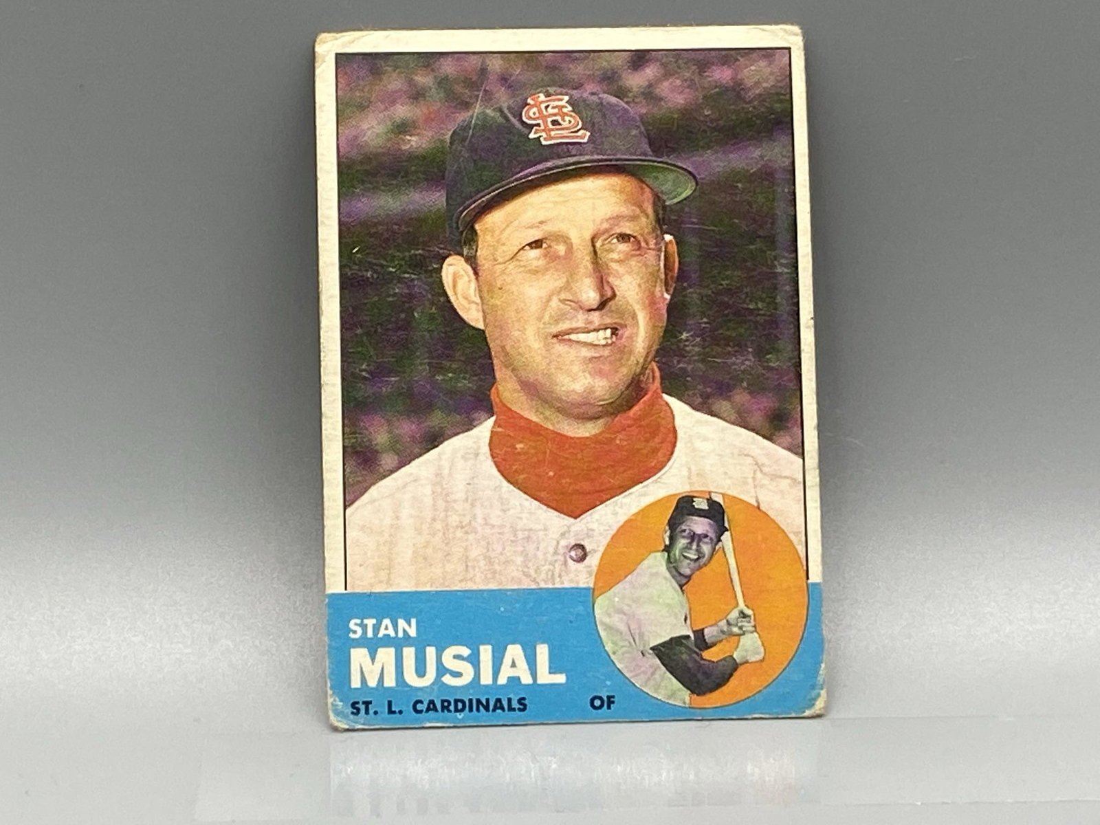 1963 Topps Stan Musial #250: 1963 Topps Stan Musial #250