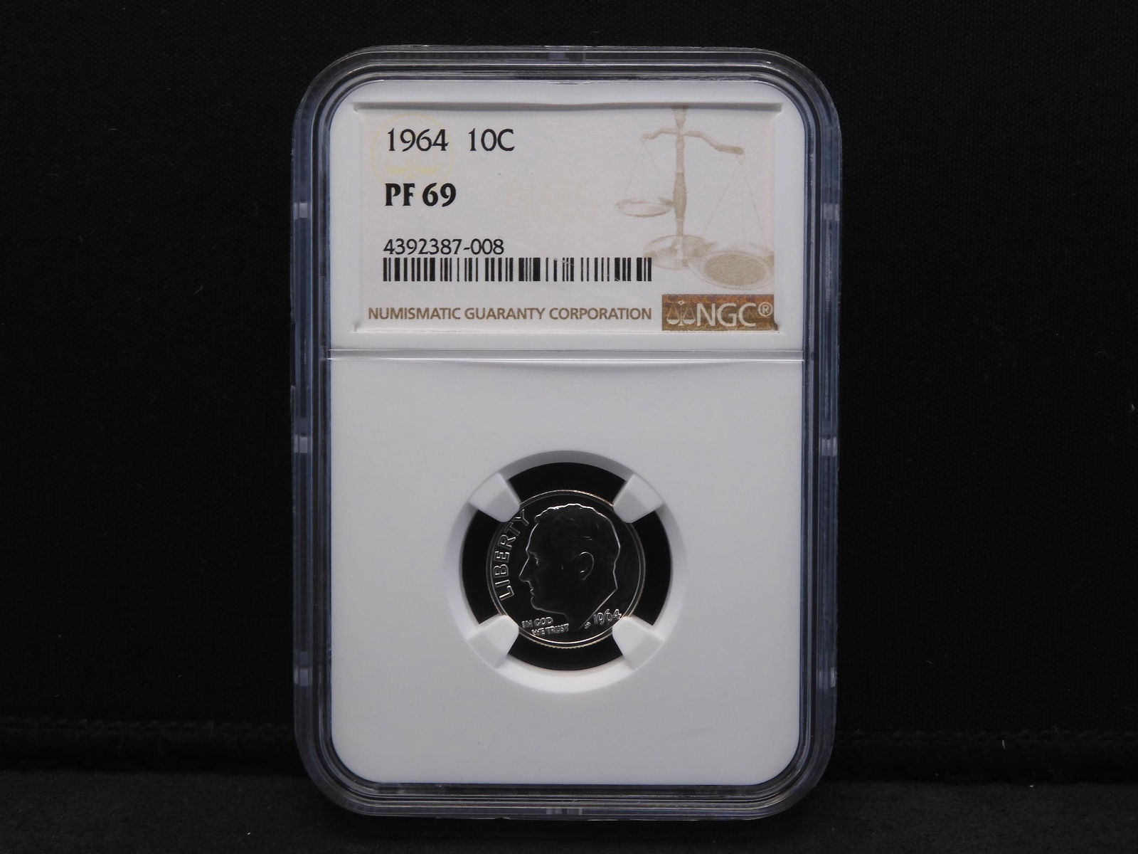 1964 NGC PF69 Roosevelt Silver Dime - Bright & Nice!! (1 of 4)