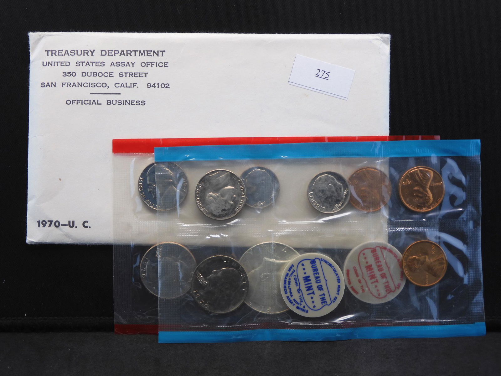 1970 U.S. Uncirculated P & D Mint Set OGP (1 of 5)