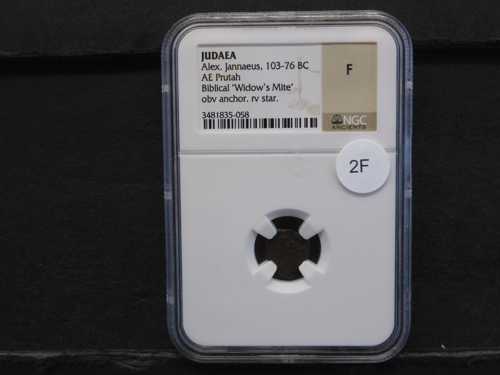 103-76 B.C. Judaea Biblical "Widow's Mite" Ancient (1 of 4)