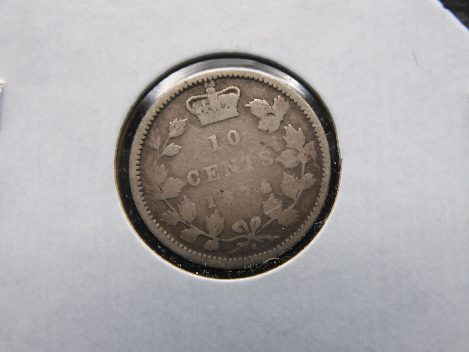 1874-H Canada 10c. (1 of 3)