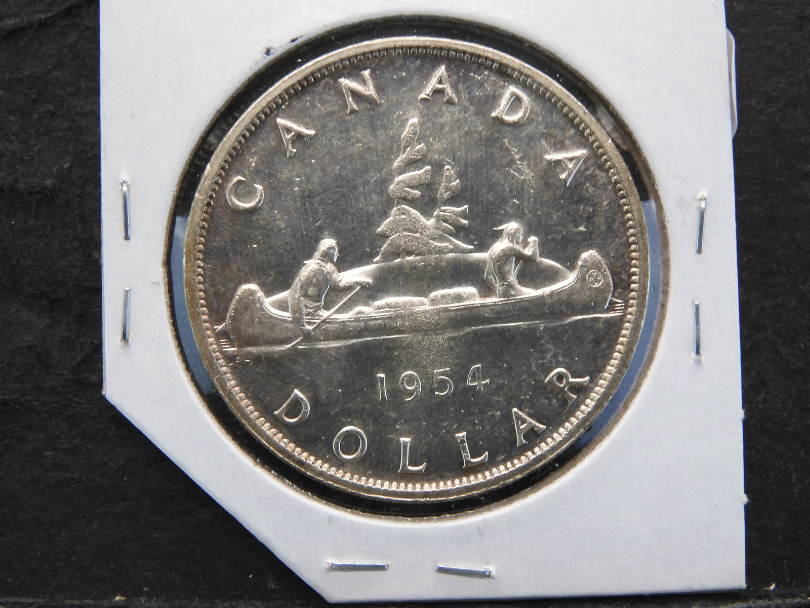 1954 Canada $1.  Nice UNC. (1 of 3)